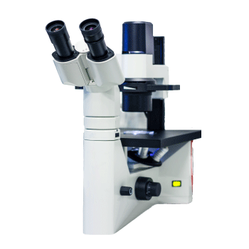 倒立顕微鏡のイメージ